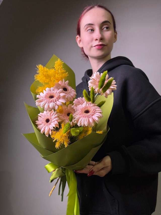 Моно Герберы