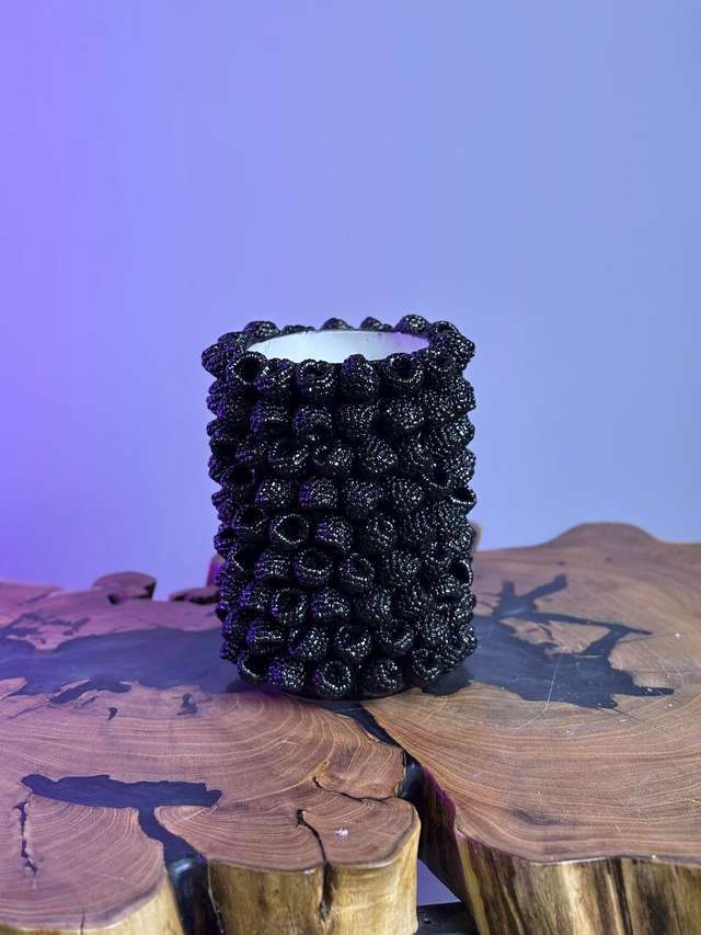 Ваза «Малинка» черная