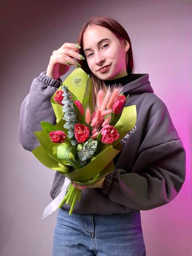 Моно тюльпаны