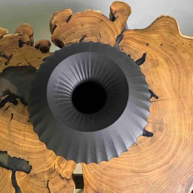 Ваза 3D Джумия черная