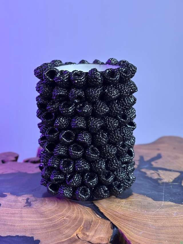 Ваза «Малинка» черная